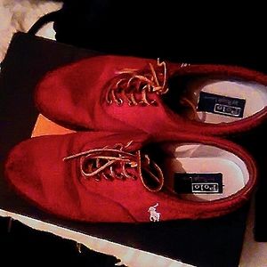 Maroon Size 11 Polo Shoe
